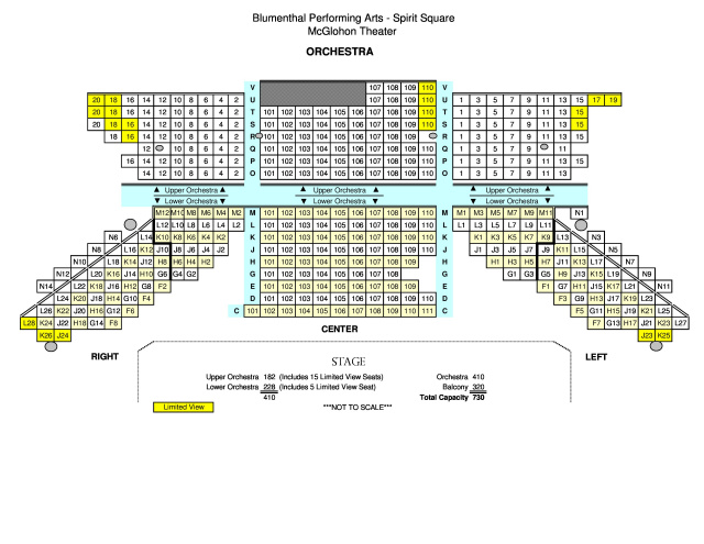 Spirit Seating Chart